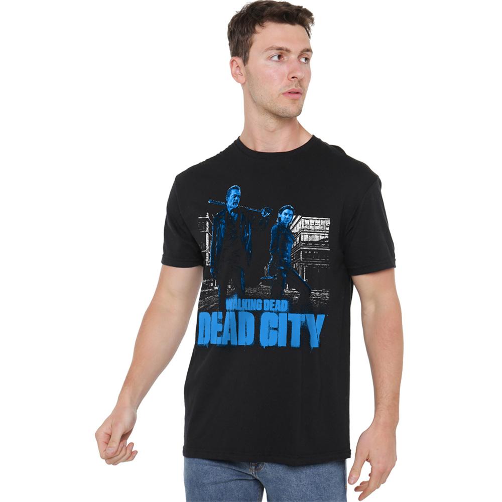 Black - Lifestyle - The Walking Dead Unisex Adult Dead City Pose T-Shirt