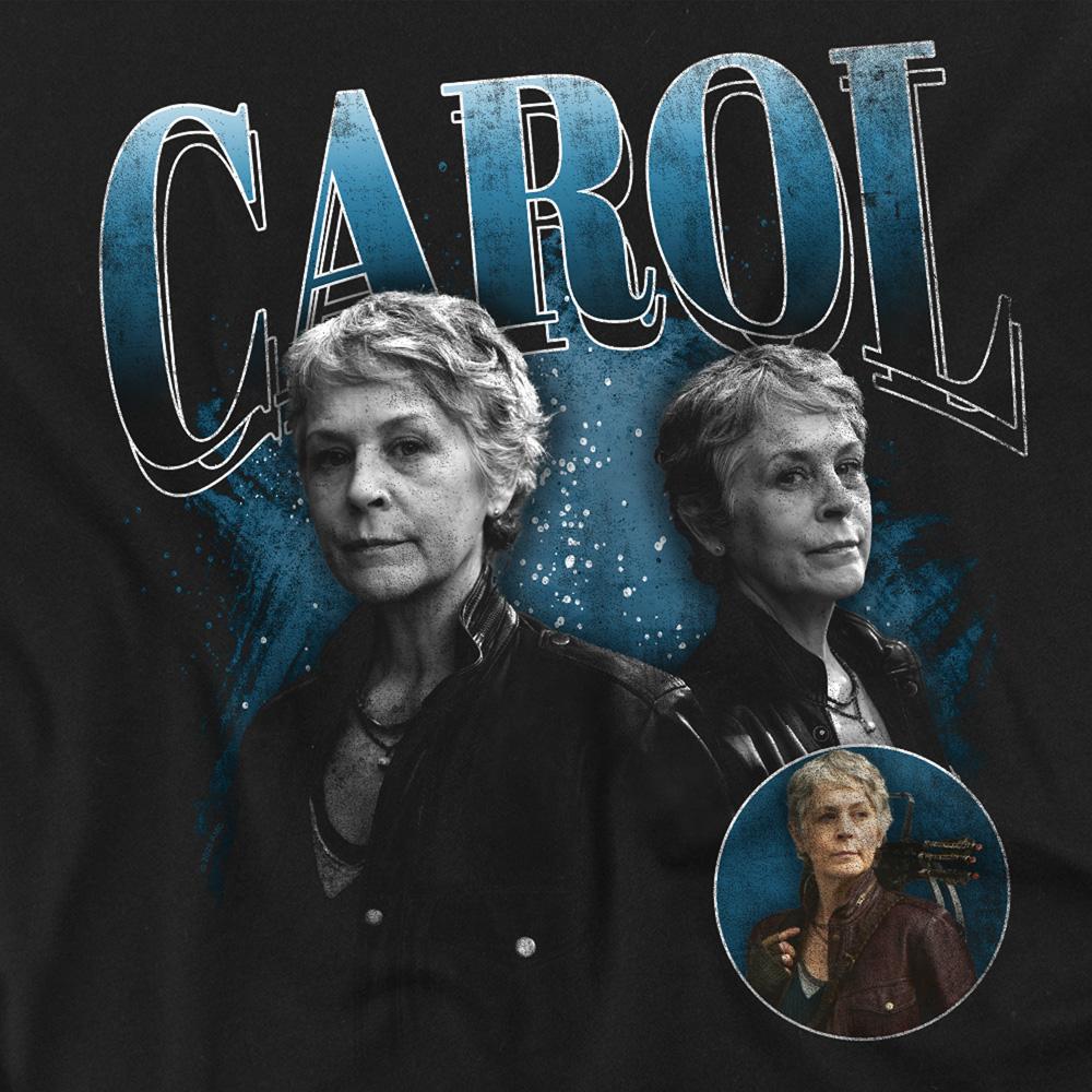 Black - Side - The Walking Dead Unisex Adult Carol Homage T-Shirt
