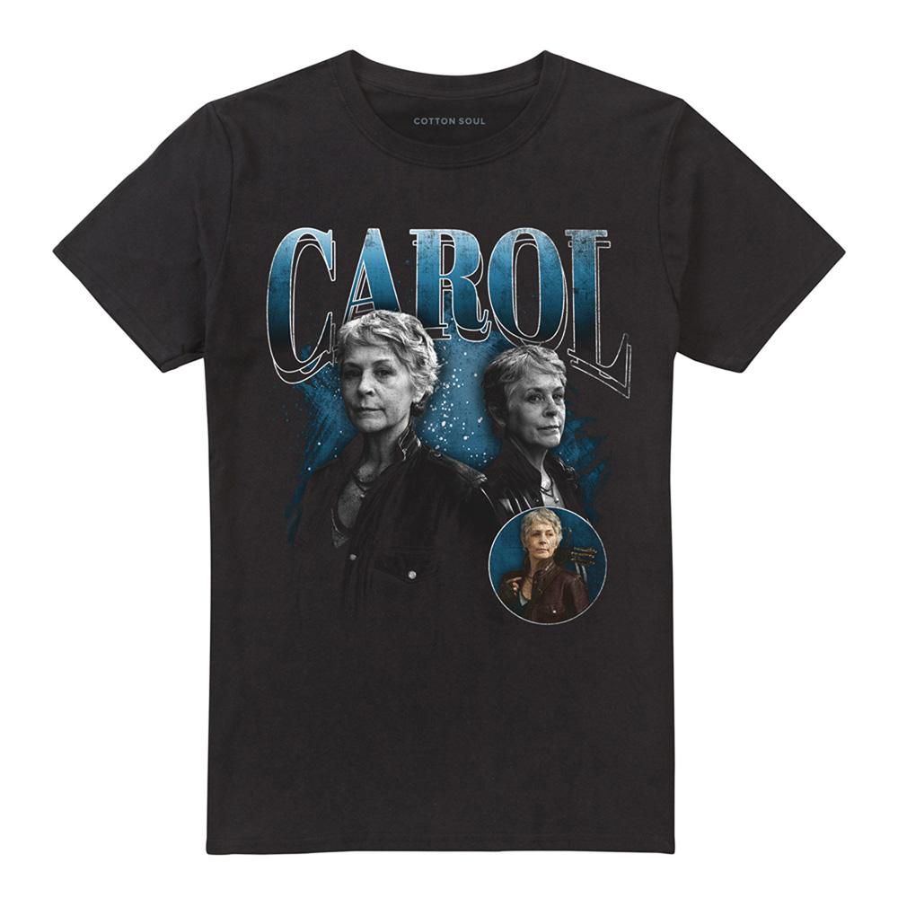 Black - Front - The Walking Dead Unisex Adult Carol Homage T-Shirt