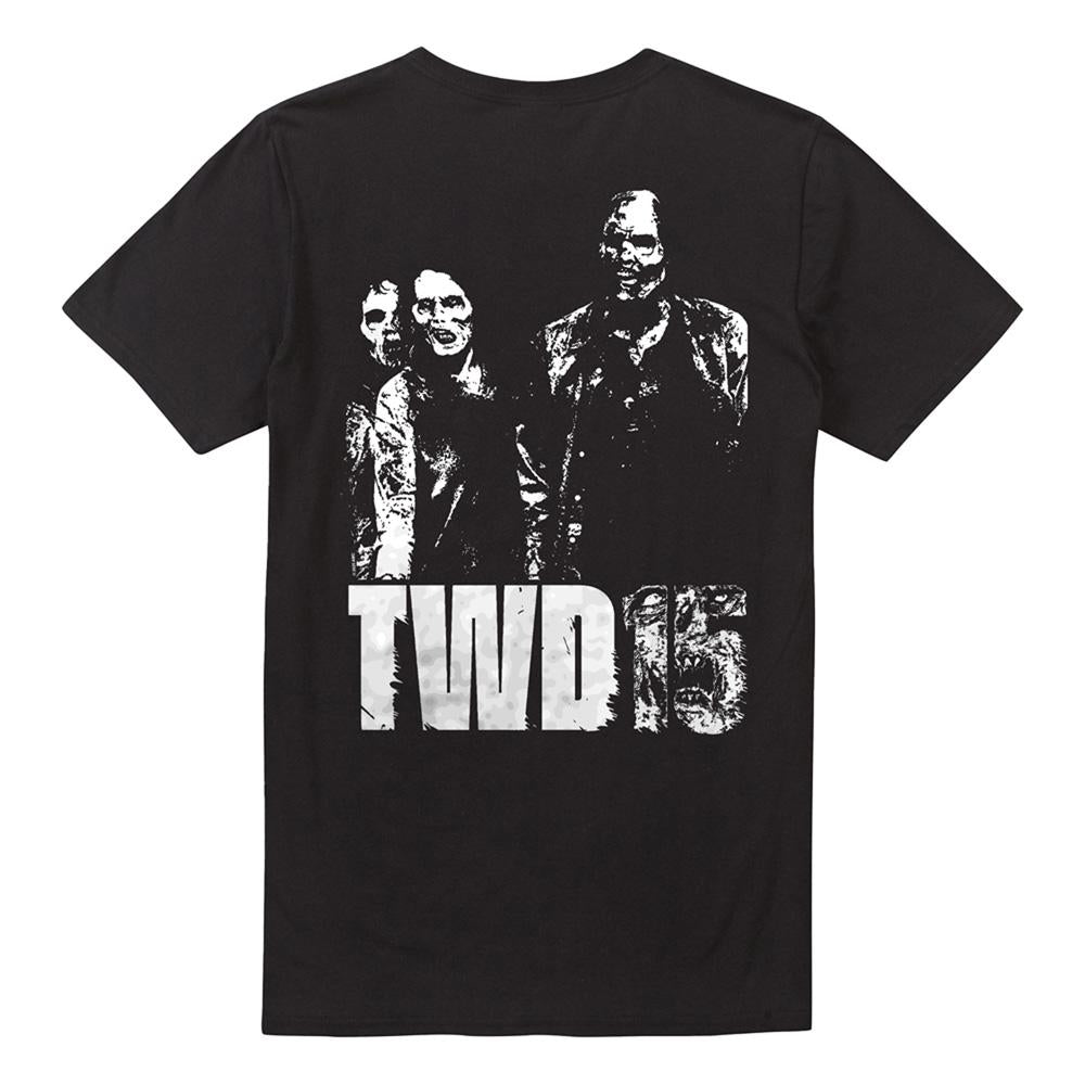 Black - Lifestyle - The Walking Dead Unisex Adult Zombie Back Print T-Shirt