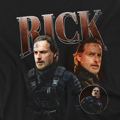 Black - Back - The Walking Dead Childrens-Kids The Ones Who Lived Rick Homage T-Shirt
