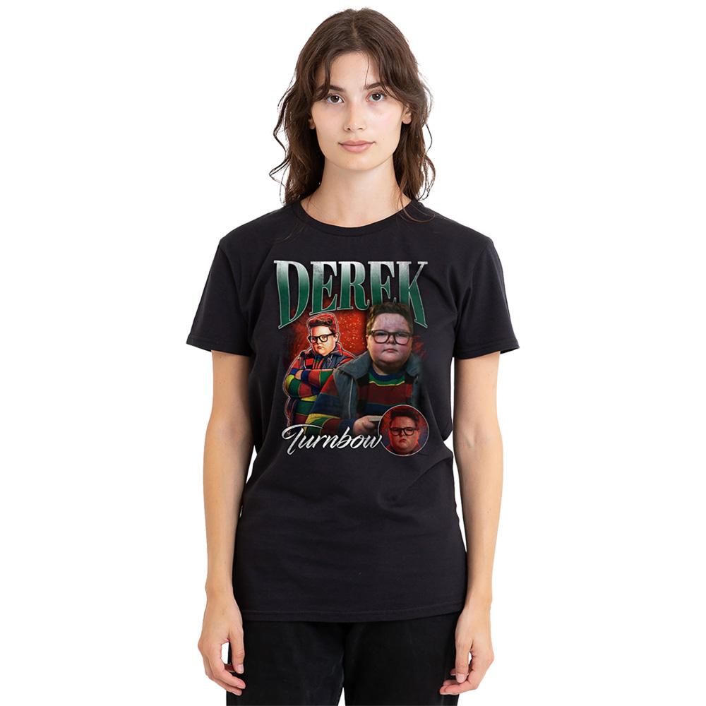 Black - Lifestyle - Stranger Things Womens-Ladies Derek Turnbow Homage T-Shirt