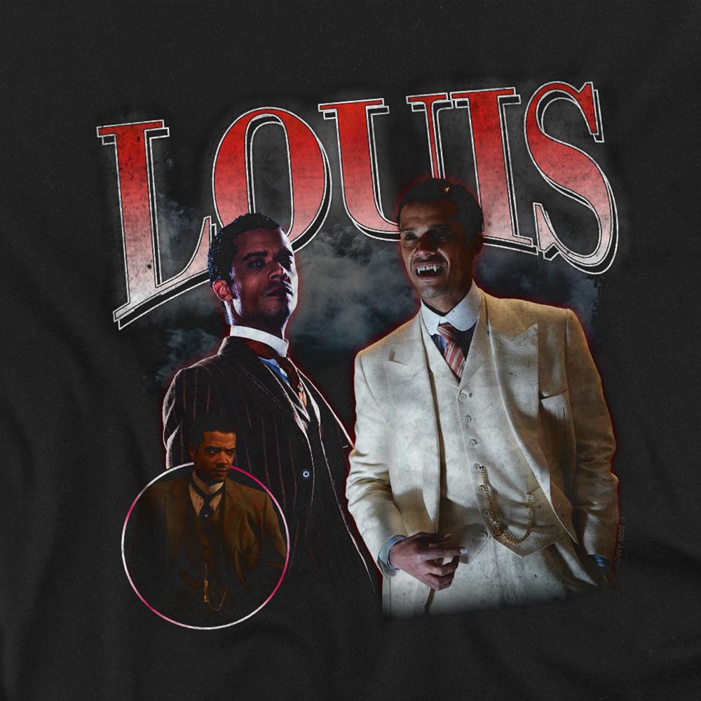 Black - Side - Interview With The Vampire Childrens-Kids Louis Homage T-Shirt