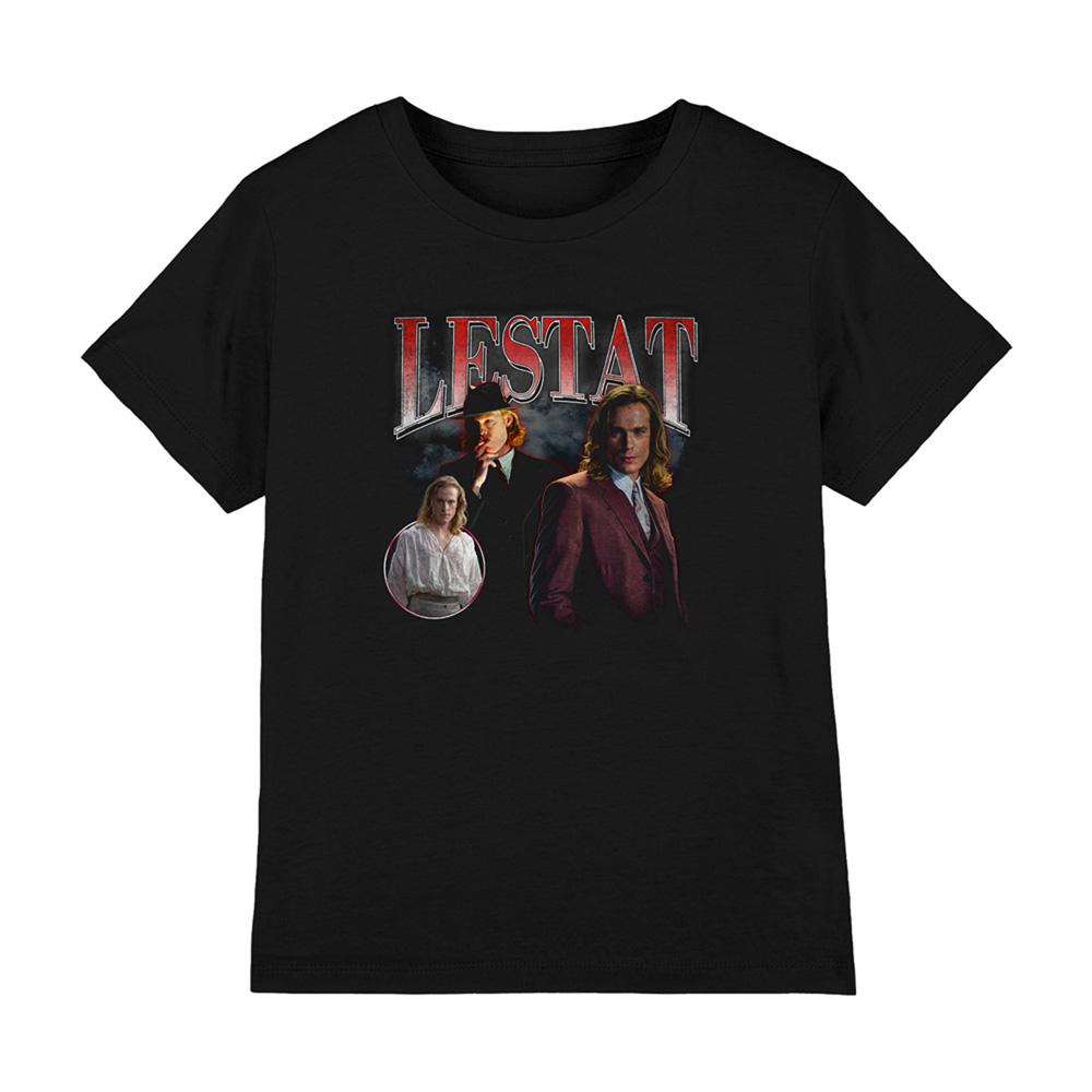 Black - Front - Interview With The Vampire Childrens-Kids Lestat Homage T-Shirt