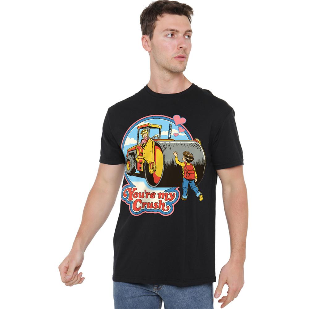 Black - Lifestyle - Steven Rhodes Unisex Adult You´re My Crush T-Shirt