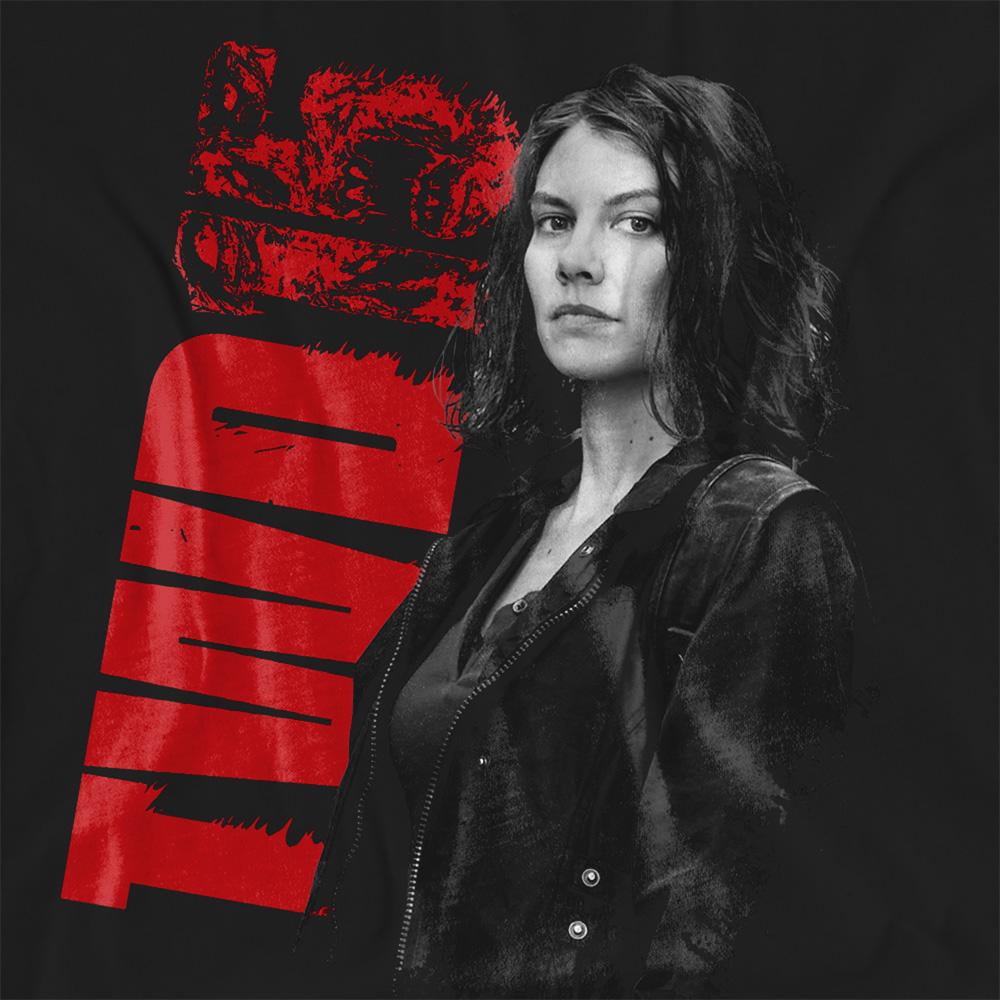 Black - Side - The Walking Dead Womens-Ladies 15 Maggie Greene T-Shirt