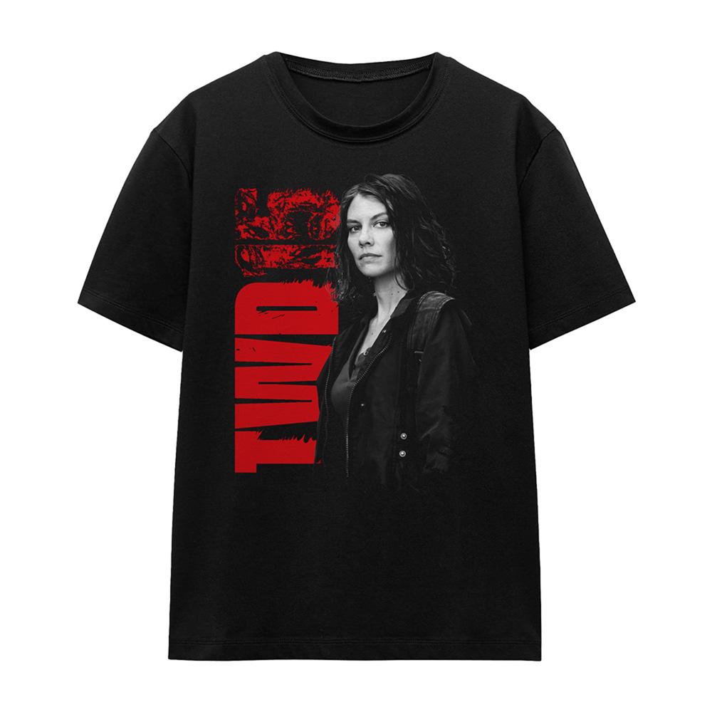 Black - Front - The Walking Dead Womens-Ladies 15 Maggie Greene T-Shirt