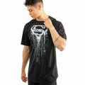 Black-White - Lifestyle - Superman Mens Paint T-Shirt