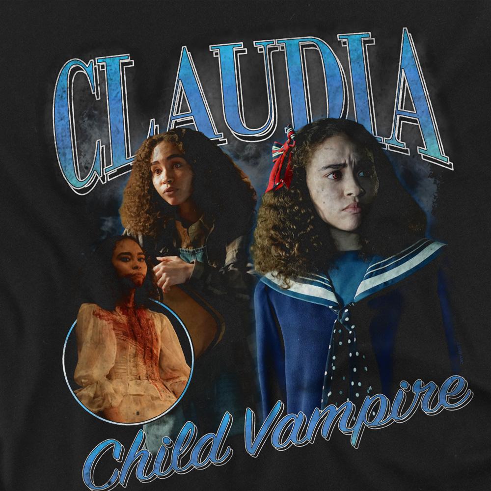 Black - Side - Interview With The Vampire Unisex Adult Claudia Homage T-Shirt