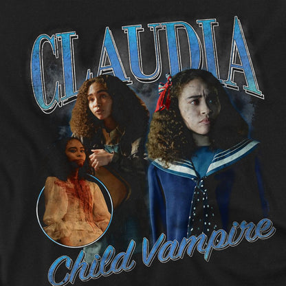 Black - Side - Interview With The Vampire Unisex Adult Claudia Homage T-Shirt