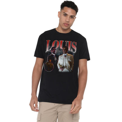 Black - Back - Interview With The Vampire Unisex Adult Louis Homage T-Shirt