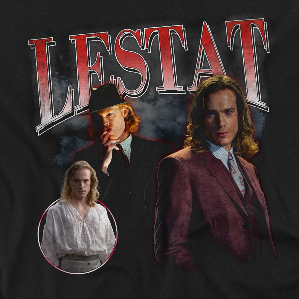 Black - Side - Interview With The Vampire Unisex Adult Lestat Homage T-Shirt