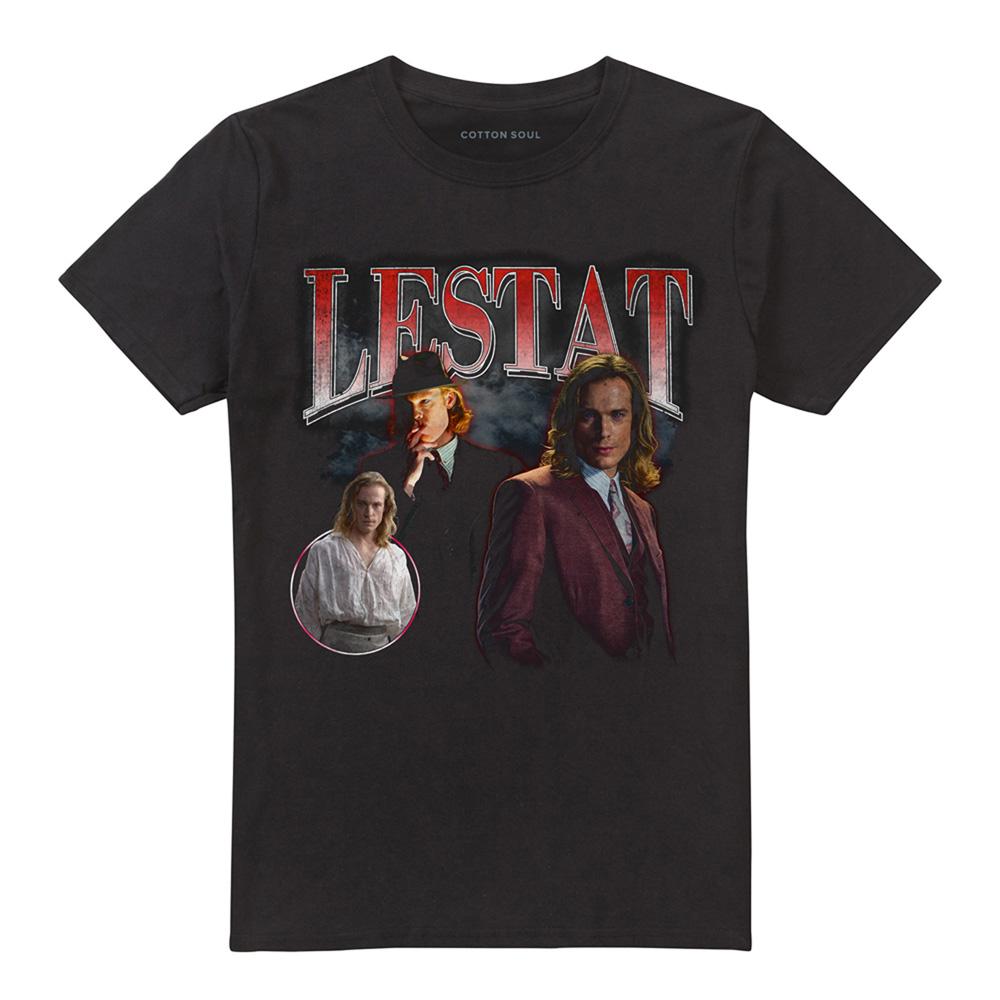 Black - Front - Interview With The Vampire Unisex Adult Lestat Homage T-Shirt