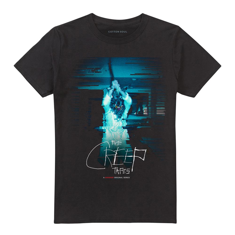 Black - Front - The Creep Tapes Unisex Adult Key Art T-Shirt