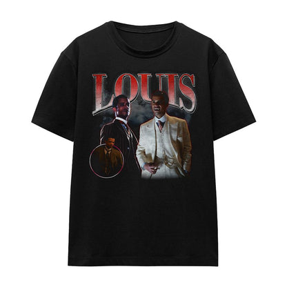 Black - Front - Interview With The Vampire Womens-Ladies Louis Homage T-Shirt