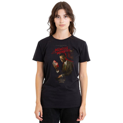 Black - Back - Interview With The Vampire Womens-Ladies La Memoire Poster T-Shirt