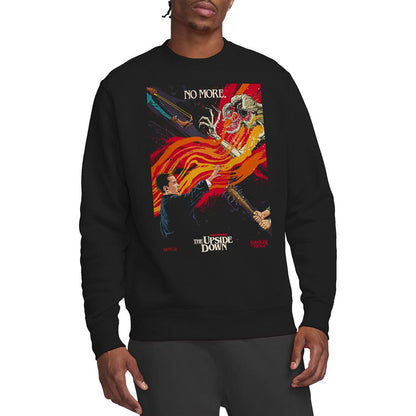 Black - Back - Stranger Things Unisex Adult Butcher Billy Season 1 Chapter 8 Sweatshirt