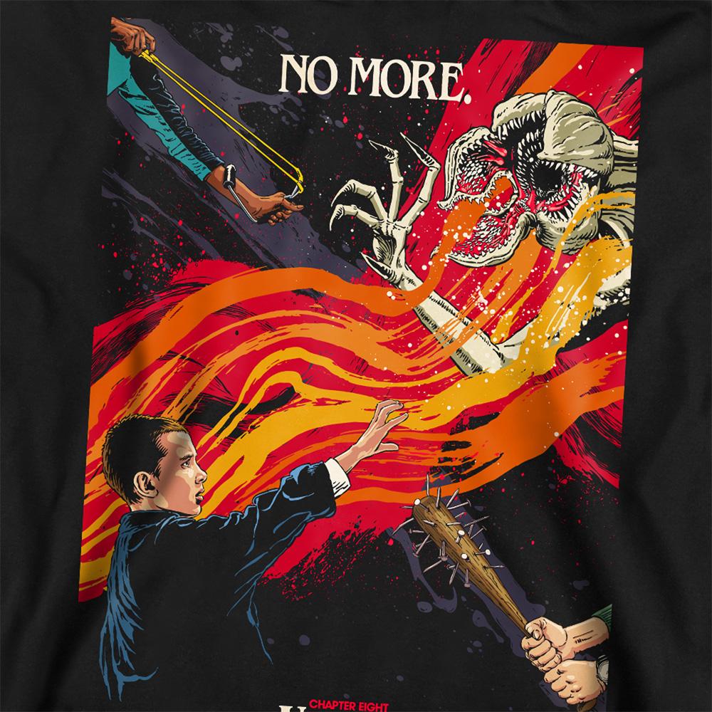 Black - Side - Stranger Things Unisex Adult Butcher Billy Season 1 Chapter 8 Sweatshirt