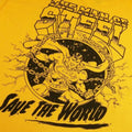 Gold-Black - Pack Shot - Superman Mens Save The World T-Shirt