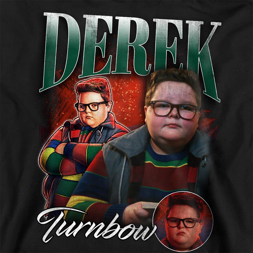 Black - Side - Stranger Things 5 Unisex Adult Derek Turnbow Homage Sweatshirt