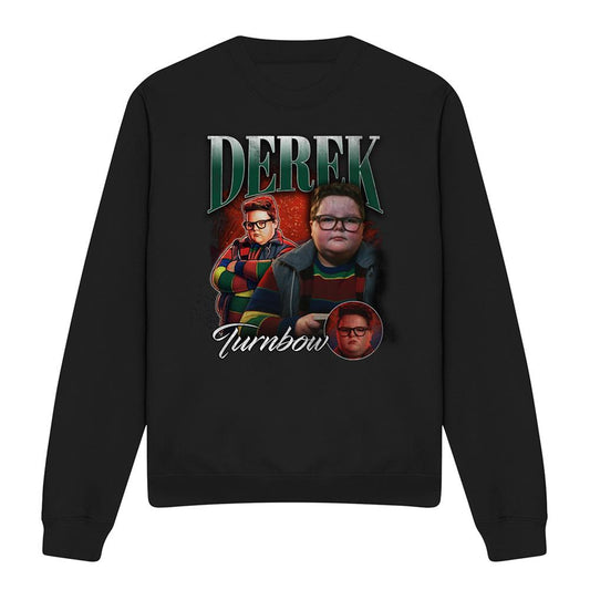 Black - Front - Stranger Things 5 Unisex Adult Derek Turnbow Homage Sweatshirt