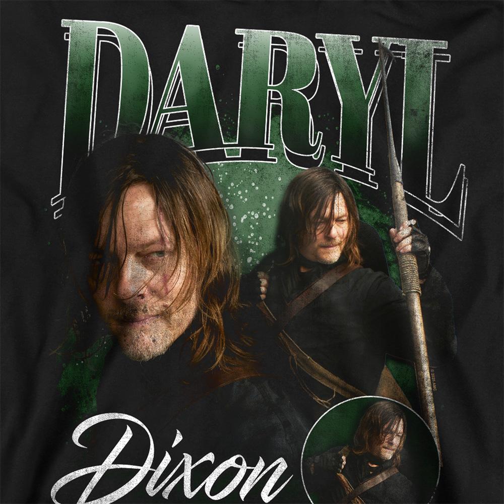 Black - Side - The Walking Dead Unisex Adult Daryl Dixon Homage Sweatshirt