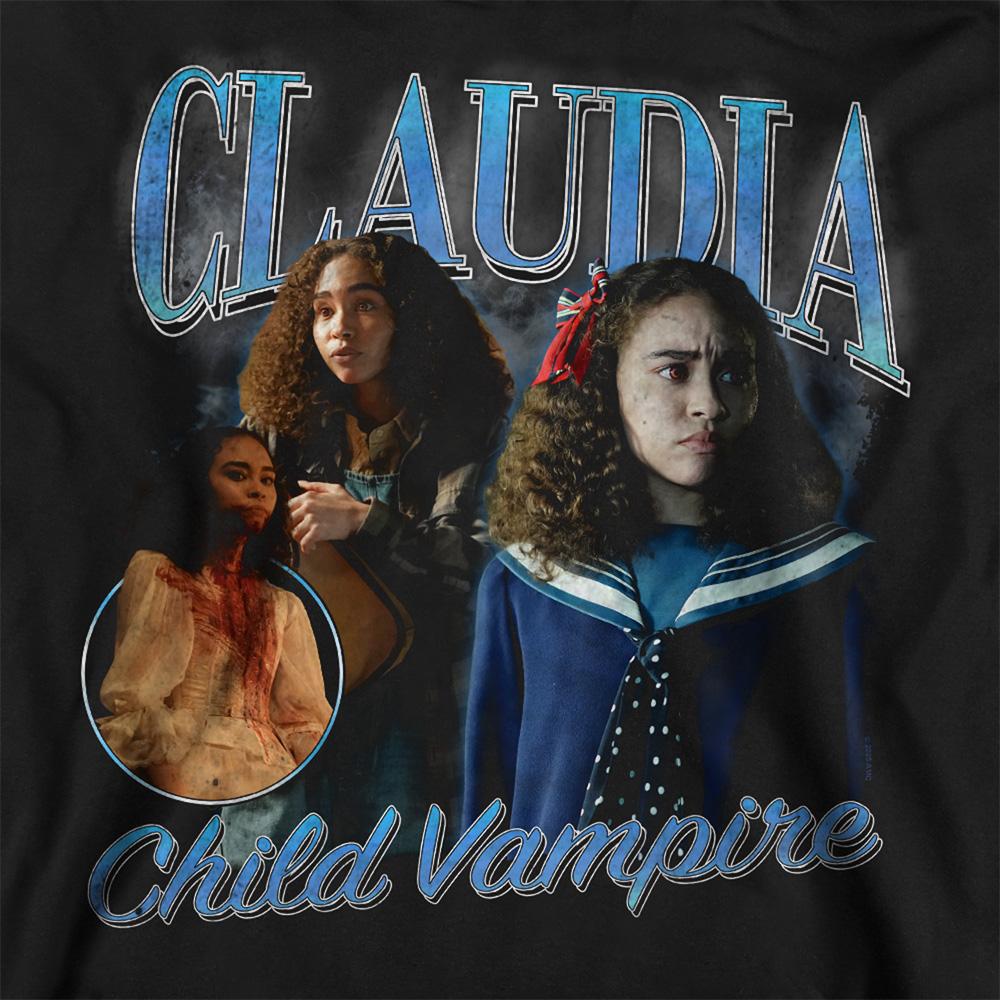 Black - Side - Interview With The Vampire Unisex Adult Claudia Homage Sweatshirt
