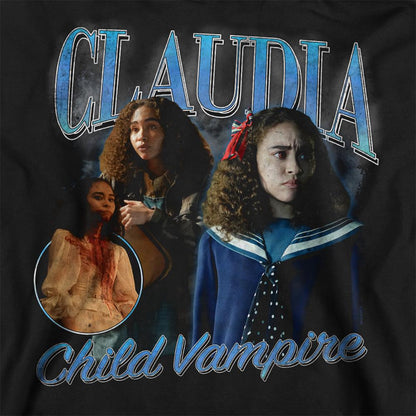 Black - Side - Interview With The Vampire Unisex Adult Claudia Homage Sweatshirt