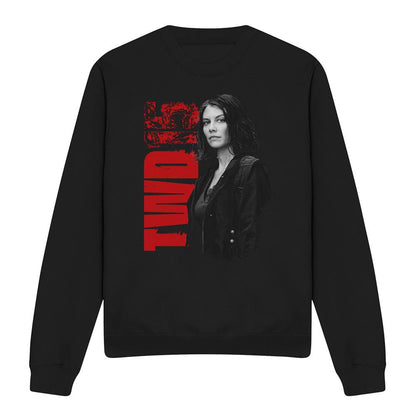Black - Front - The Walking Dead Unisex Adult Maggie Greene 15 Sweatshirt