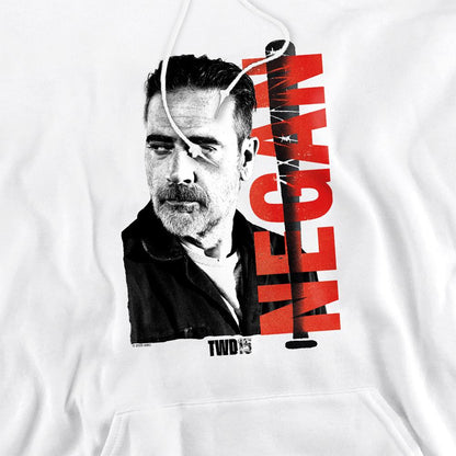 White - Side - The Walking Dead Unisex Adult Negan 15 Hoodie