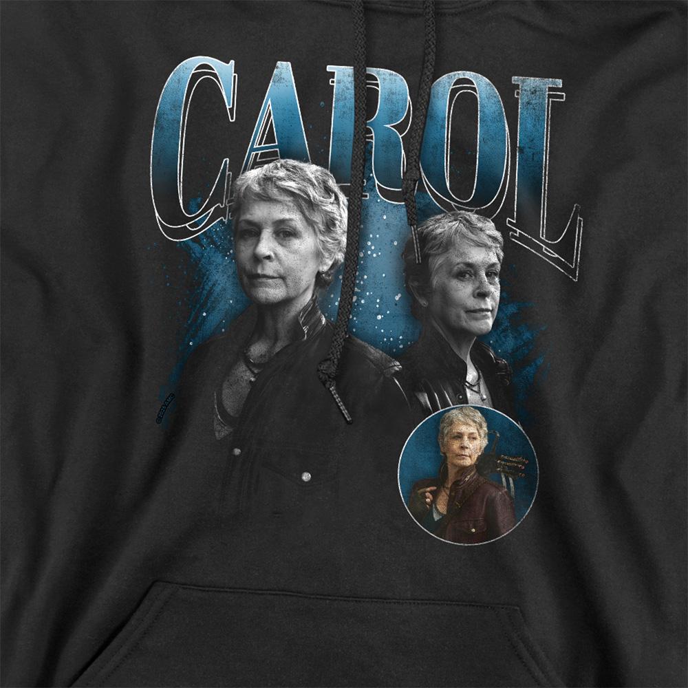 Black - Side - The Walking Dead Unisex Adult Carol Homage Hoodie