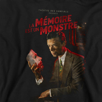Black - Back - Interview With The Vampire Childrens-Kids La Memoire Poster Pull Over Hoodie