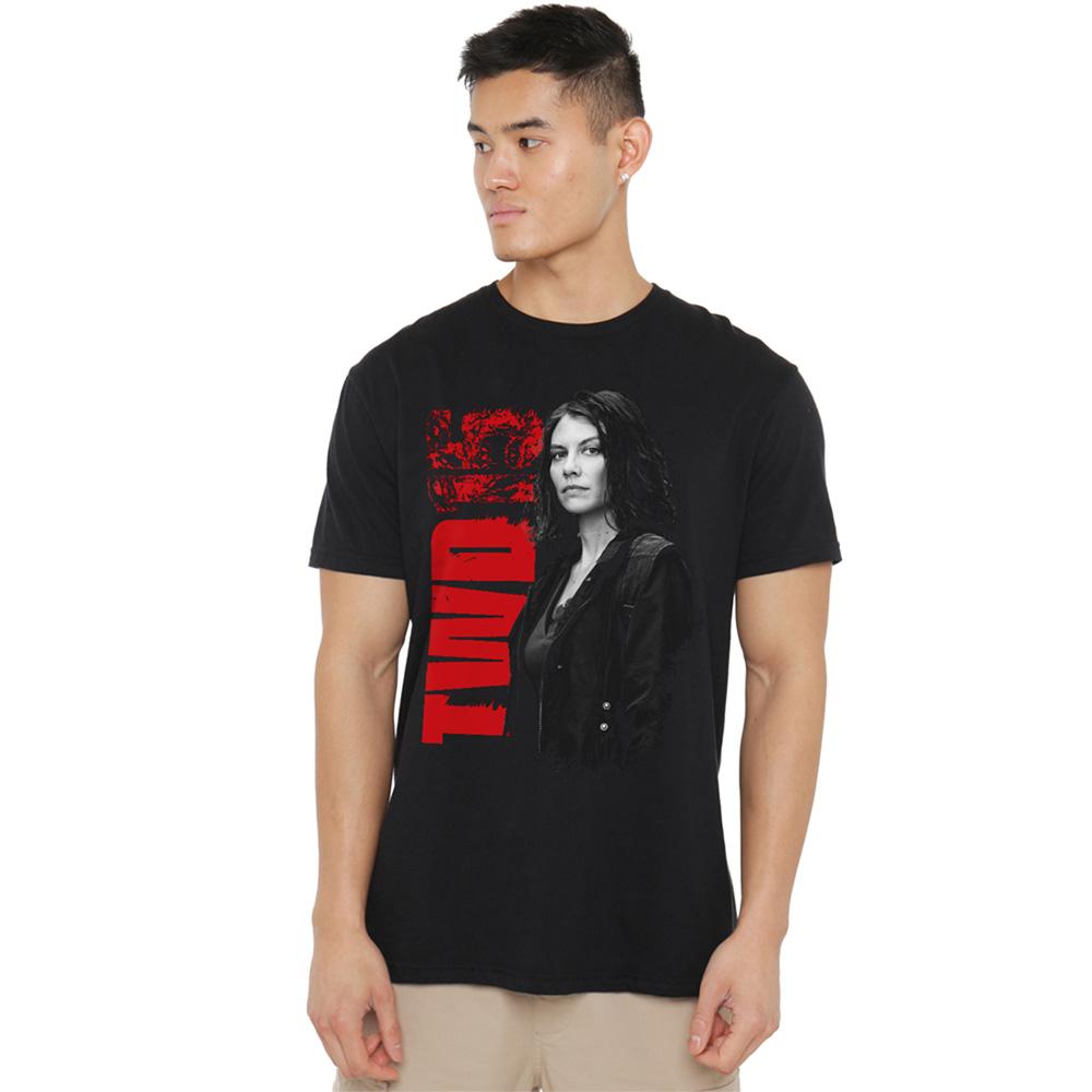 Black - Back - The Walking Dead Unisex Adult 15 Maggie Greene T-Shirt