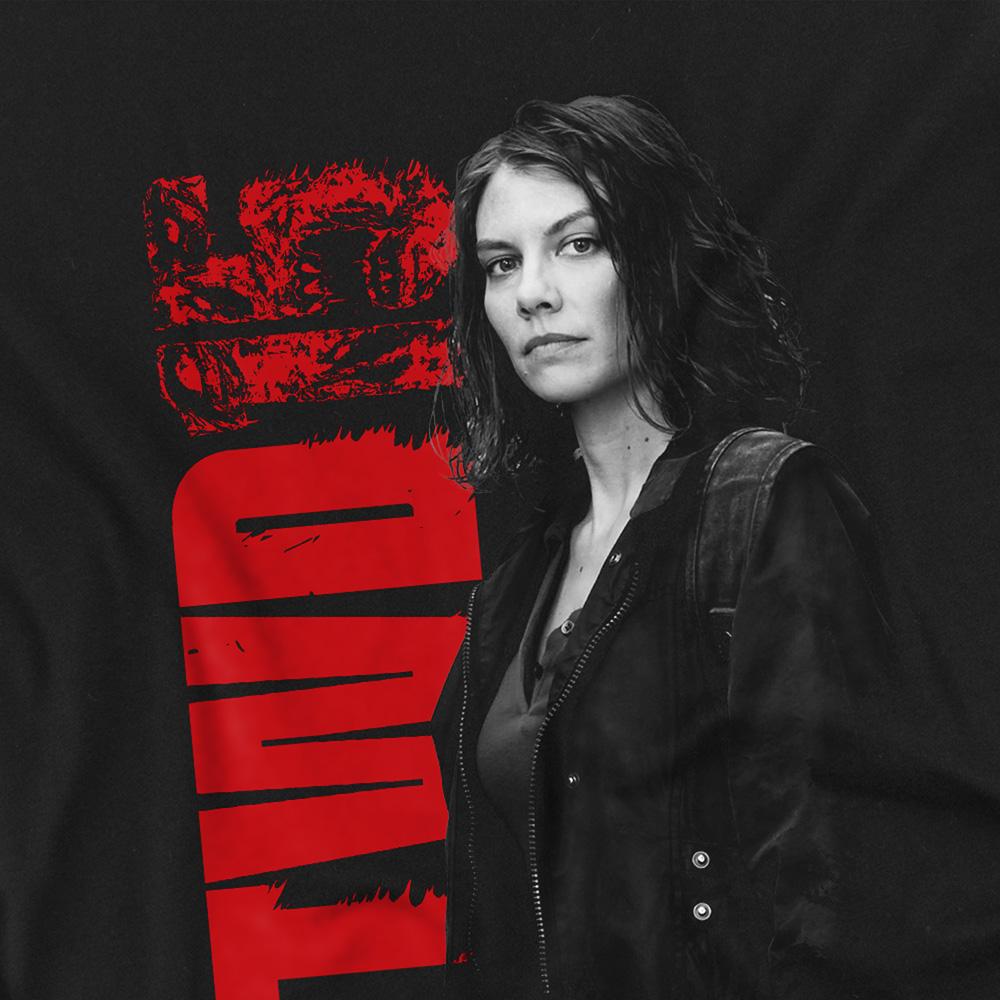 Black - Back - The Walking Dead Childrens-Kids 15 Maggie Greene T-Shirt