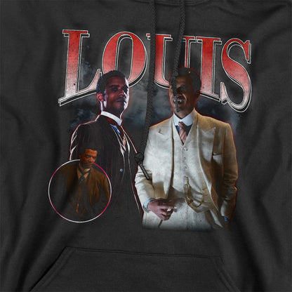Black - Side - Interview With The Vampire Unisex Adult Louis Homage Hoodie