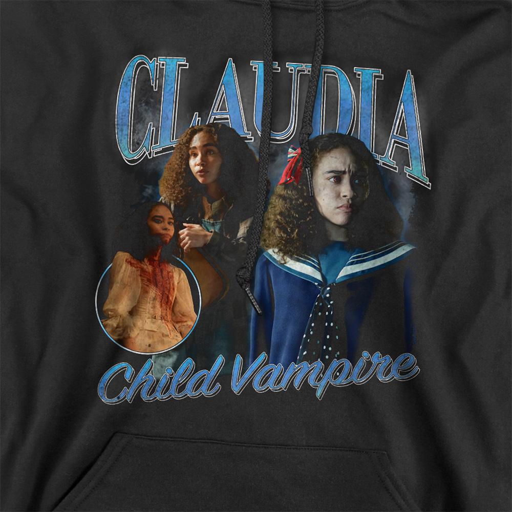 Black - Side - Interview With The Vampire Unisex Adult Claudia Homage Hoodie