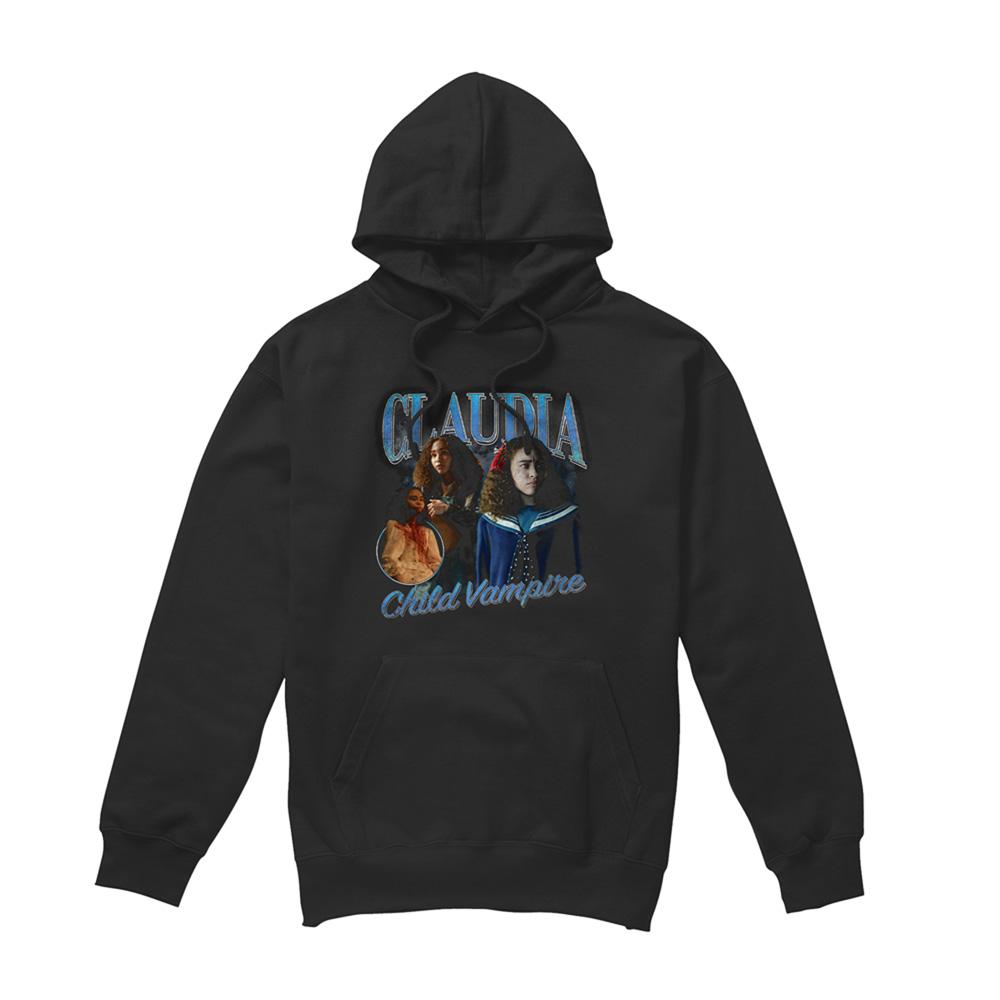 Black - Front - Interview With The Vampire Unisex Adult Claudia Homage Hoodie
