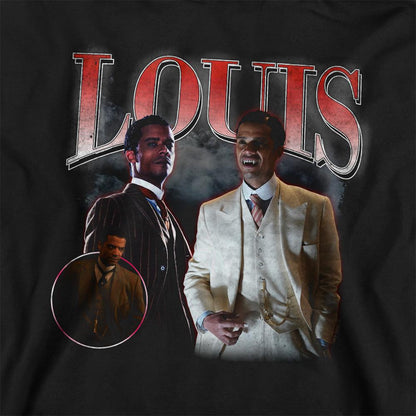Black - Back - Interview With The Vampire Childrens-Kids Louis Homage Pull Over Hoodie