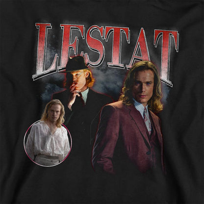 Black - Back - Interview With The Vampire Childrens-Kids Lestat Homage Pull Over Hoodie