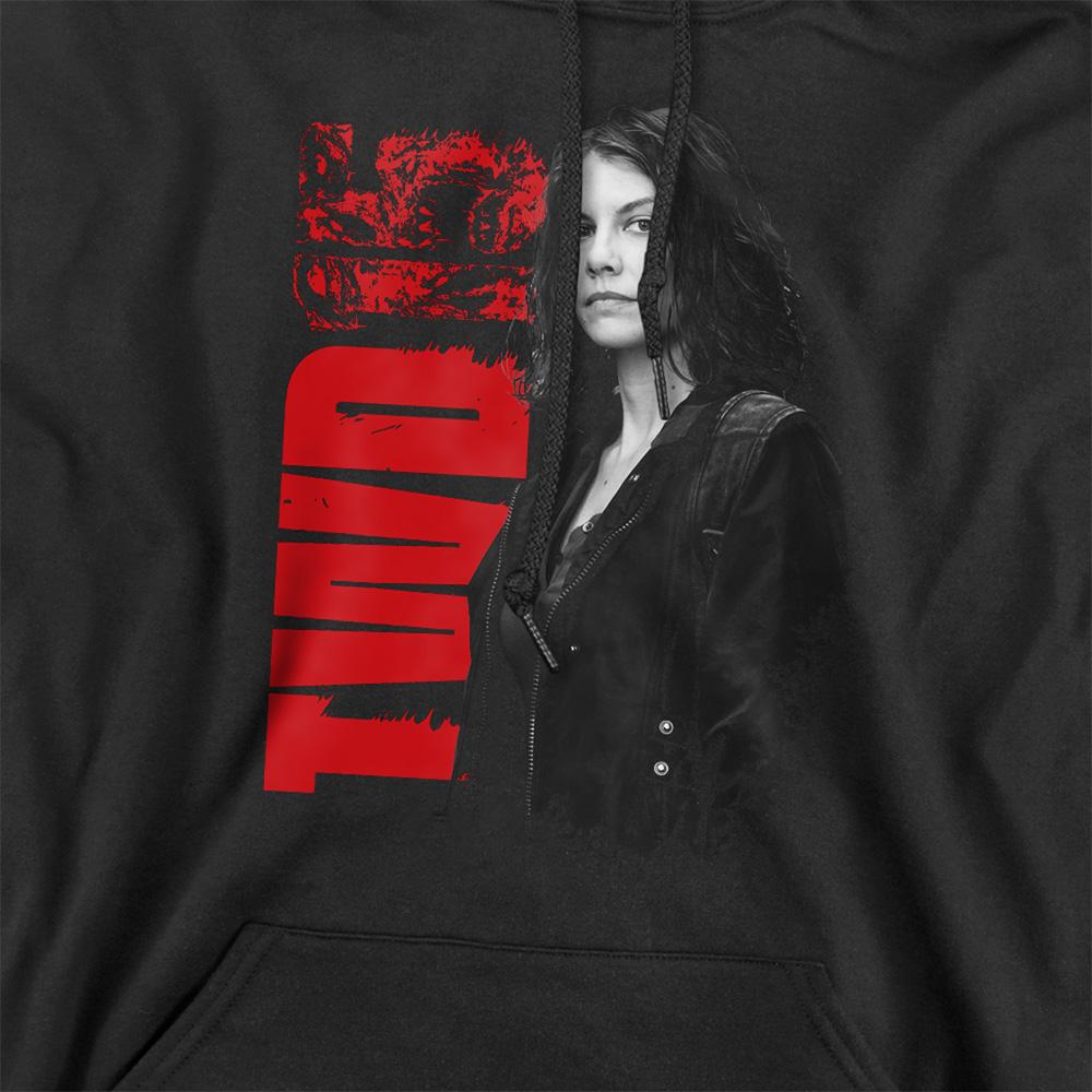 Black - Side - The Walking Dead Unisex Adult Maggie Greene 15 Hoodie