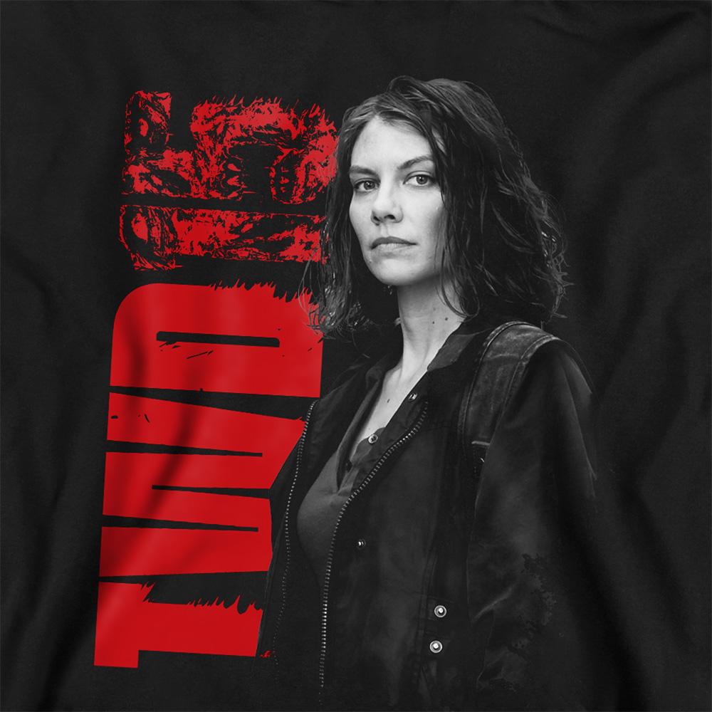 Black - Back - The Walking Dead Childrens-Kids Maggie Greene 15 Pullover Hoodie