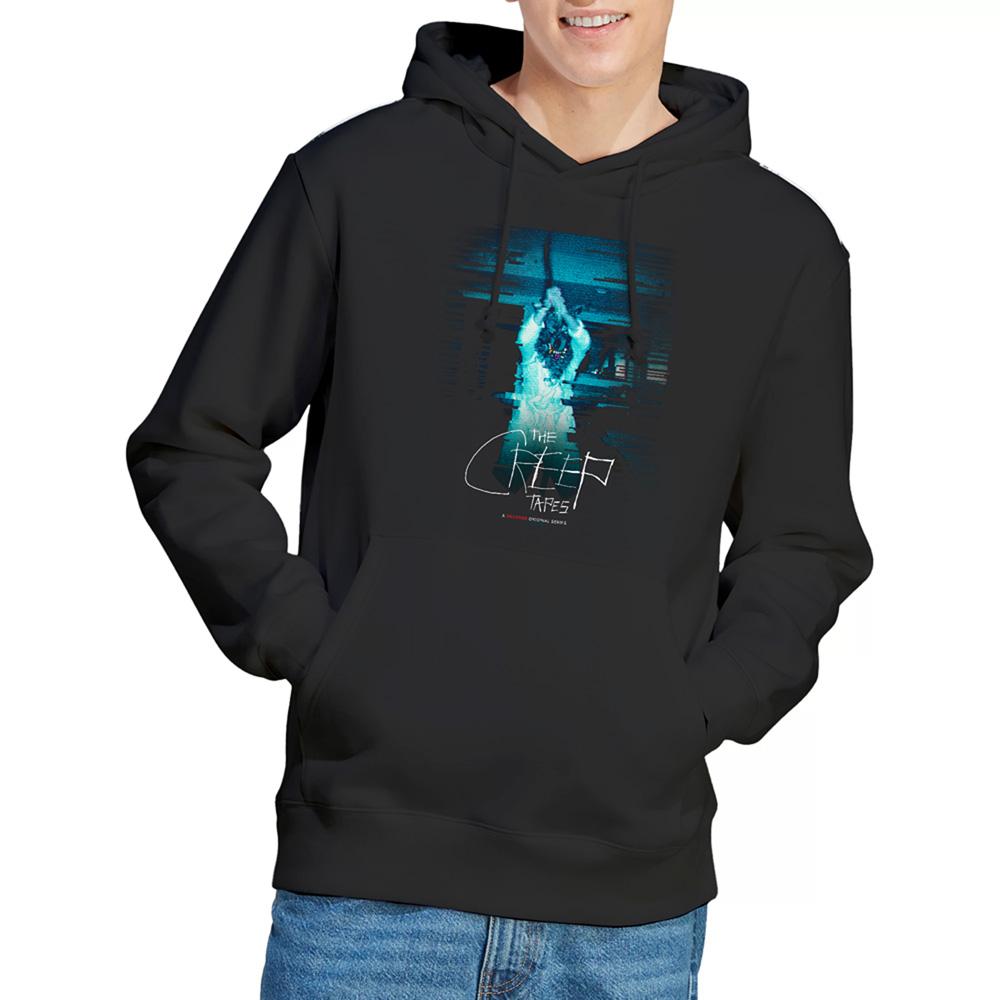 Black - Back - The Creep Tapes Unisex Adult Key Art Hoodie
