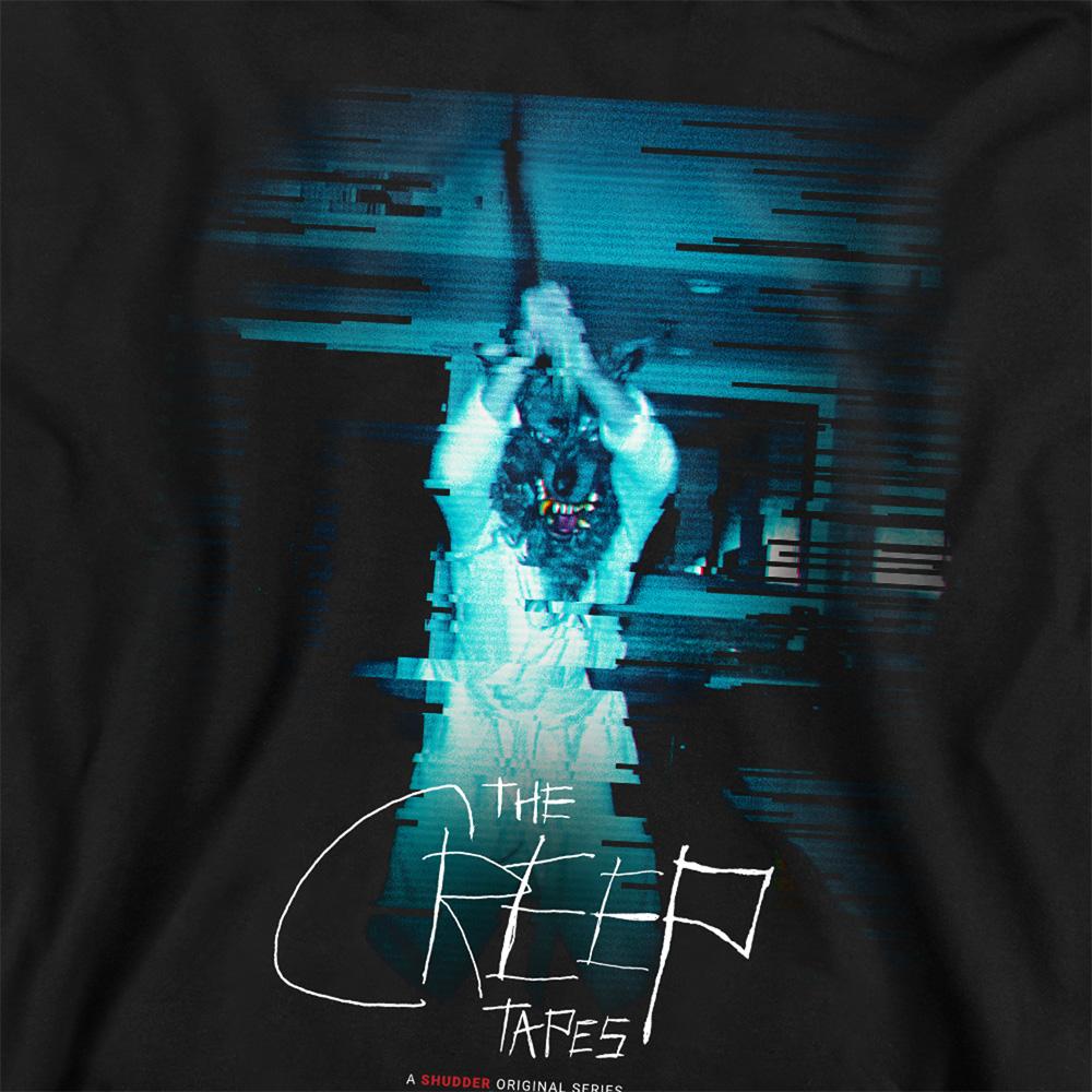 Black - Back - The Creep Tapes Childrens-Kids Key Art Hoodie