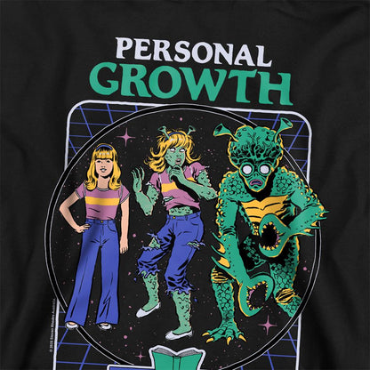Black - Side - Steven Rhodes Childrens-Kids Personal Growth Hoodie