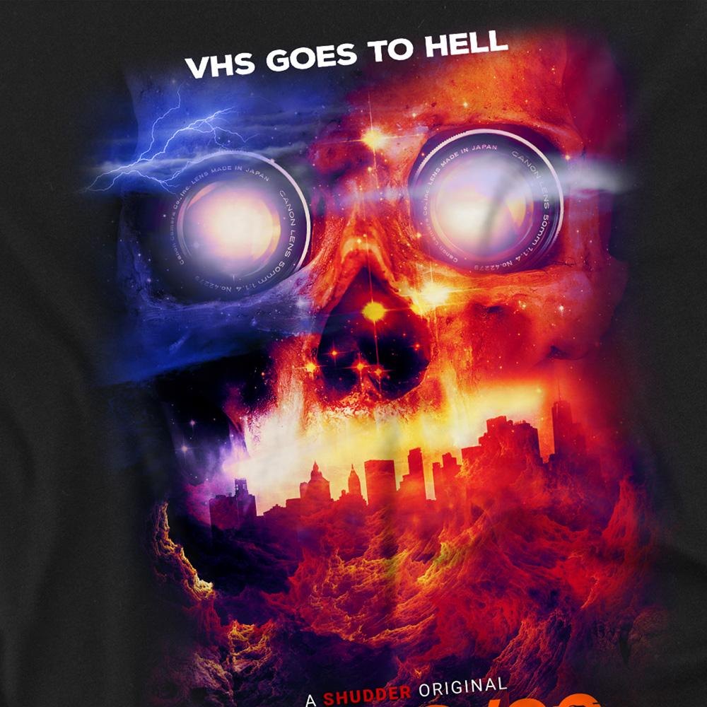 Black - Side - V-H-S-99 Unisex Adult Goes To Hell Long-Sleeved T-Shirt