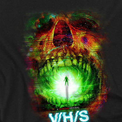 Black - Side - V-H-S Unisex Adult Beyond No Safe Space Long-Sleeved T-Shirt
