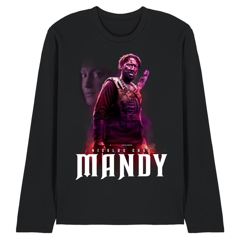 Black - Front - Mandy Unisex Adult Ready For Revenge Long-Sleeved T-Shirt