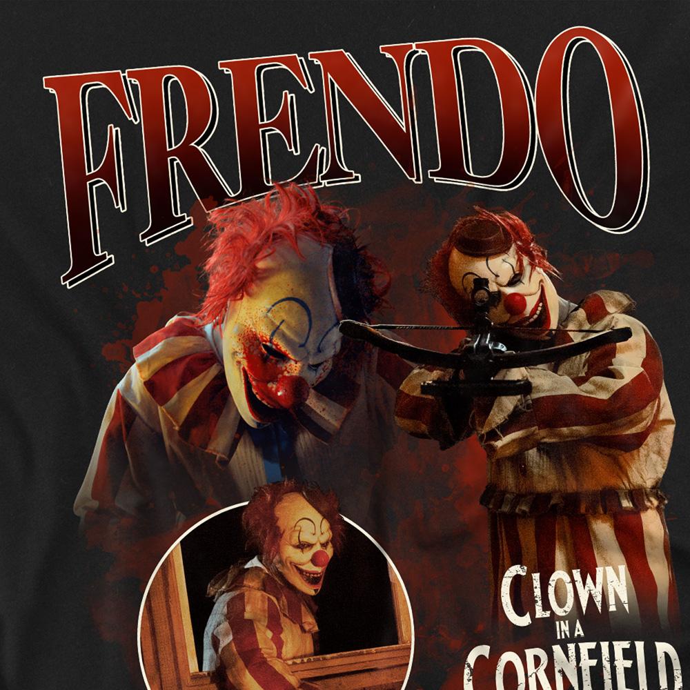 Black - Side - Clown In A Cornfield Unisex Adult Bootleg Style Frendo Long-Sleeved T-Shirt