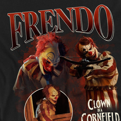 Black - Side - Clown In A Cornfield Unisex Adult Bootleg Style Frendo Long-Sleeved T-Shirt