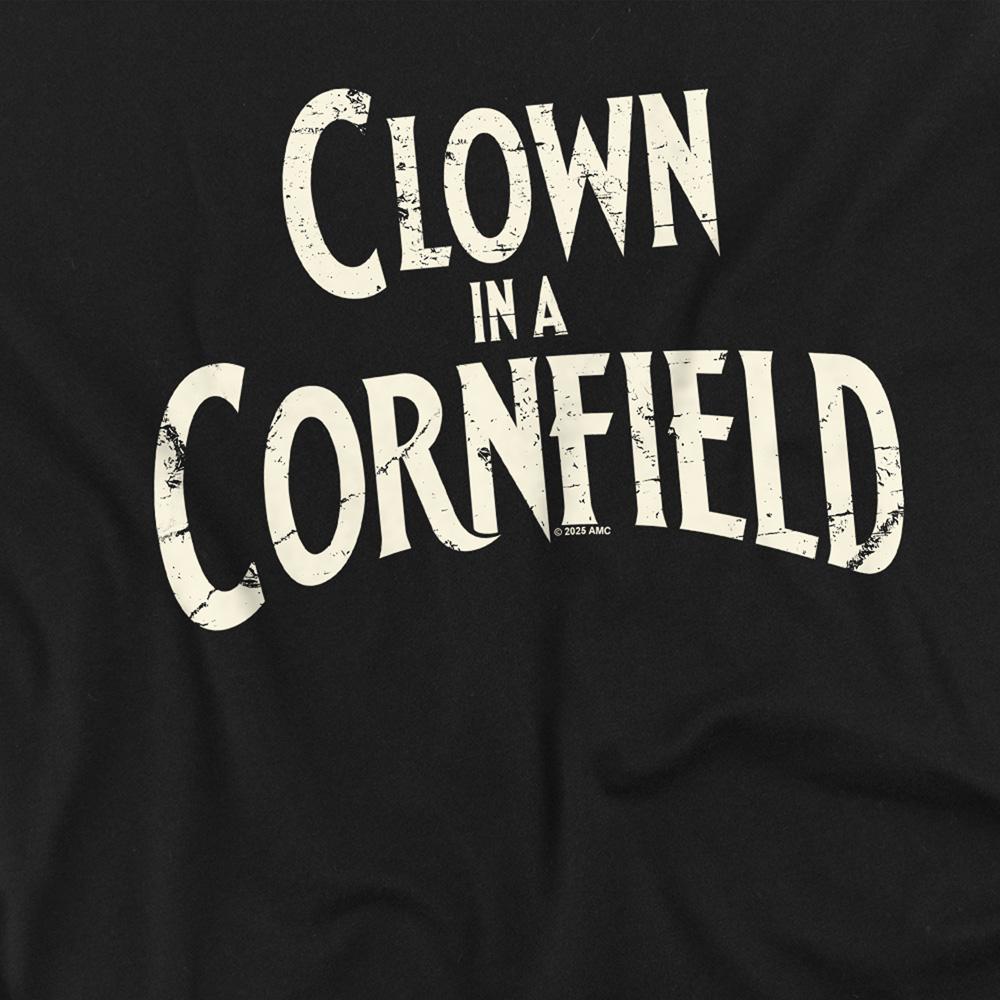 Black - Side - Clown In A Cornfield Unisex Adult Logo Long-Sleeved T-Shirt